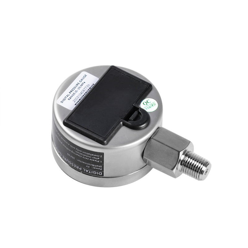 1Pc Pressure Gauges Digital Display Oil Pressure Hydraulic Test Meter 3V 250BAR/25Mpa 2 Points Thread For Gas Water Fuel Liquid