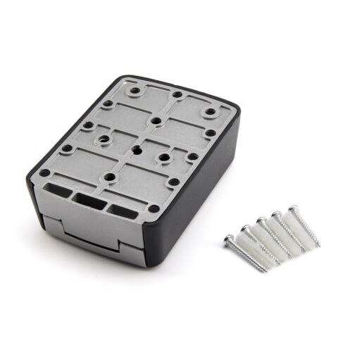 4 Digit Combination Key Safe Box Wall Mounted Key Secure Lock Box Durable Key Storage Lock Box High Security Outdoor Key Box
