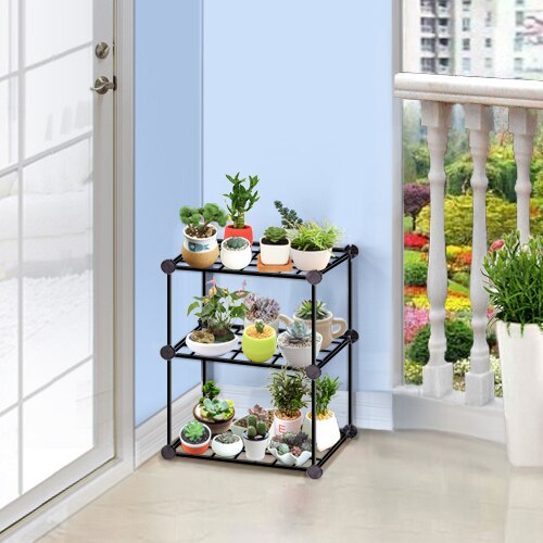 Assemble Disassembly And Assembly Many Function Shelf Originality Balcony Flower Rack