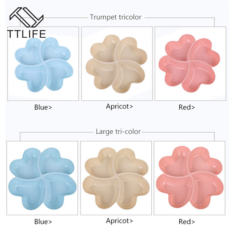 Hartvormige fruitschaal, serveerschaal, borden, opbergdoos, bakje voor snacks, noten, desserts, plastic kerstbord