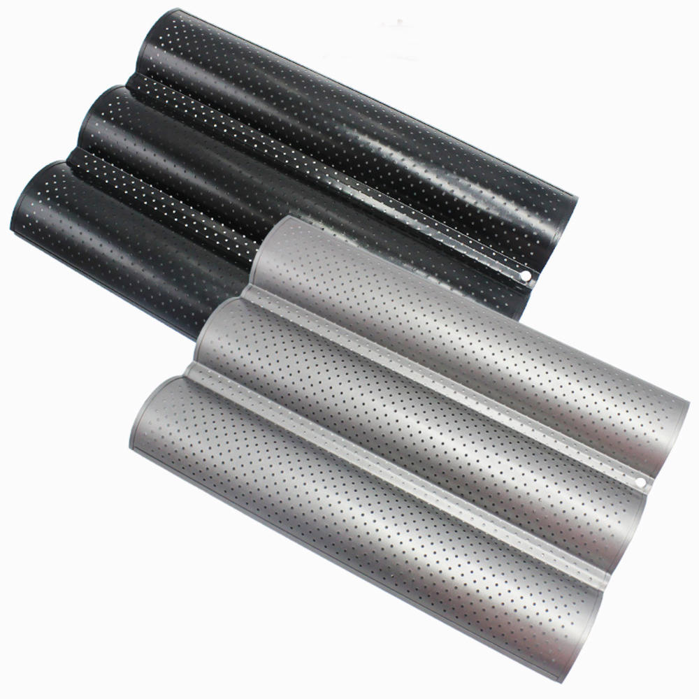 Molde de Baguette ondulado para hornear, alfombrilla antiadherente para horno, bandeja, tapete, utensilios de cocina