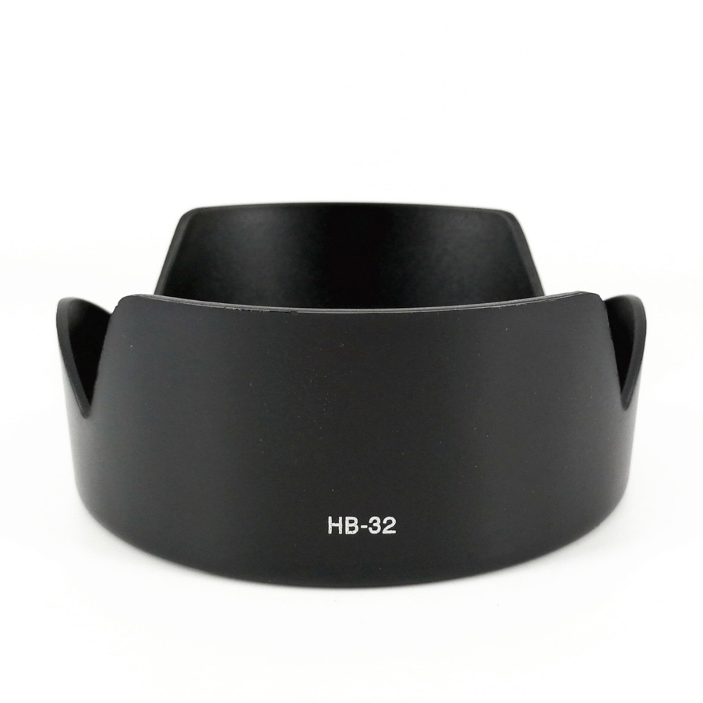 Modlysblænde hb -32 til nikon af-s  dx 18-70mm f /3.5-4.5g if-ed / zoom-nikkor 18-135 f/3.5-5.6g /  nikkor 18-105 18-140 mm ed vr  hb32