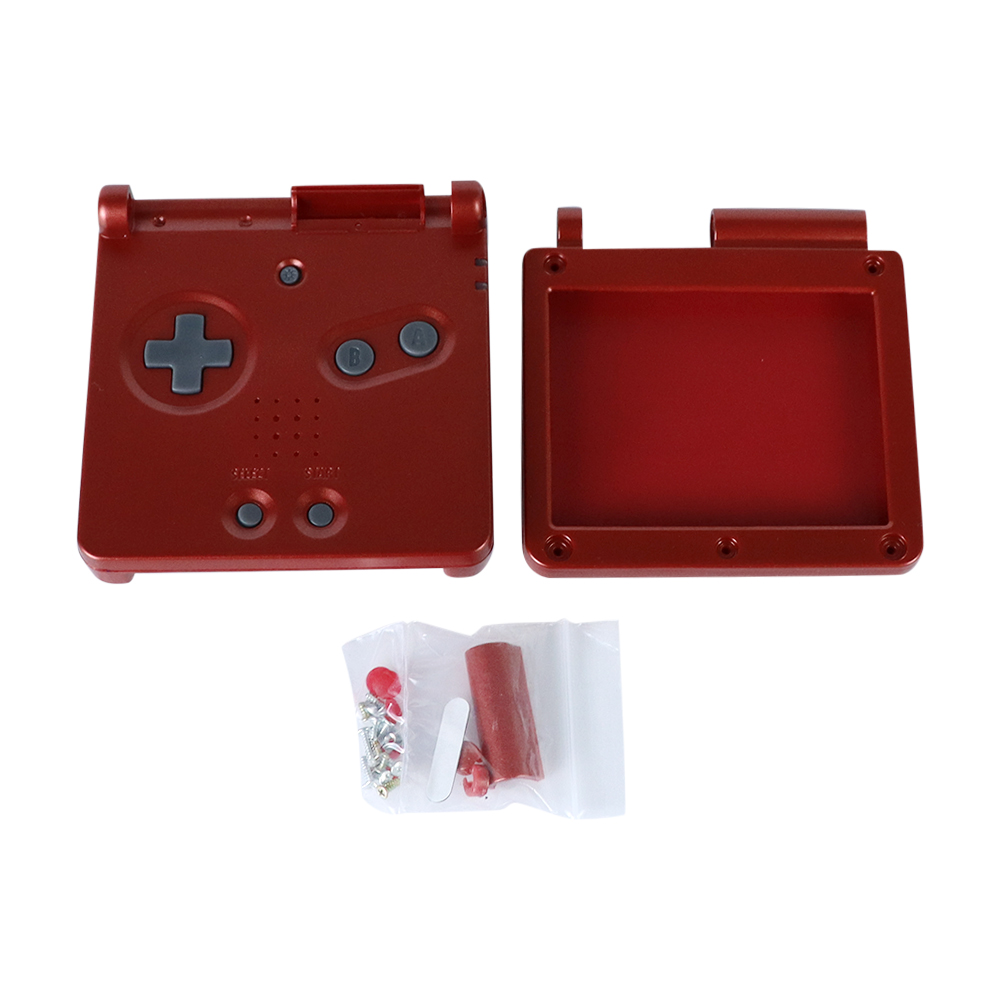 Funda transparente para GBA SP, carcasa de repuesto para Game Boy Advance SP, 1 piezas: Marrón