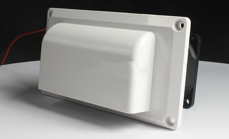 RV vent fan Motorhome Range Fume exhaust fan Side mounted air outlet fan air Canravan extractor hood DC12V 25W