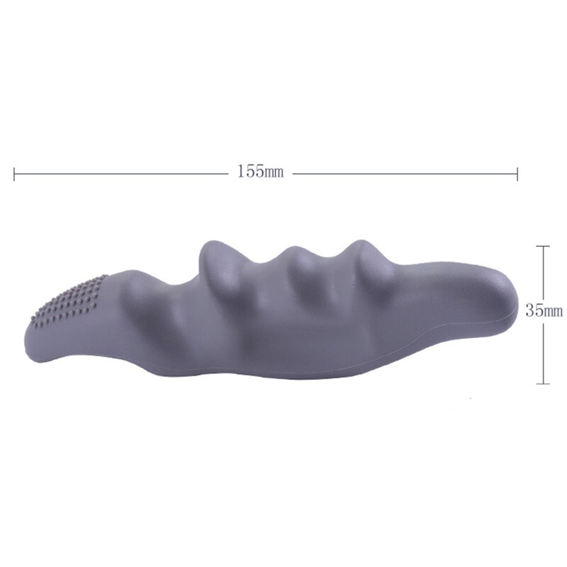 Duim Massage Apparaat Siliconen Duim Saver Massager Fysiotherapie Klein Gereedschap Full Body Deep Tissue Trigger Massage Apparaat 15.5Cm