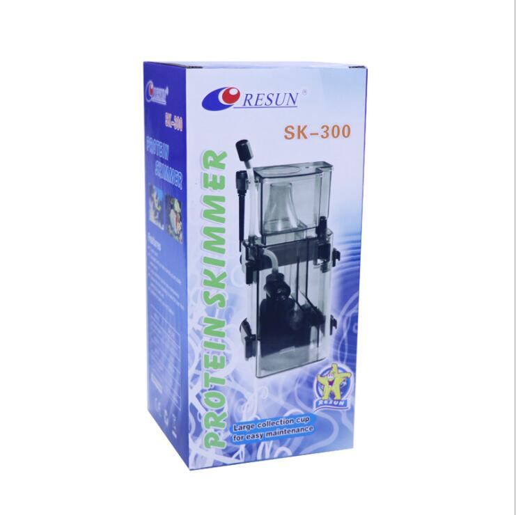 3.5W Aquarium Fish Tank Hang Eiwitafschuimer Koraal Aquarium Eiwit Separator Aquarium Filter Skimmer Accessoires: Default Title