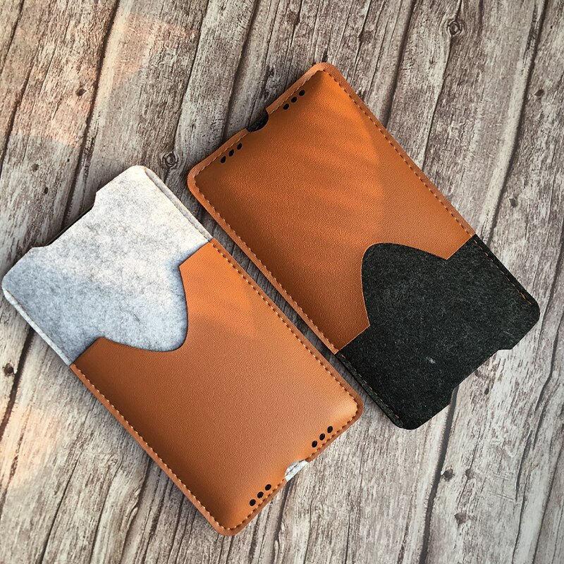 Telefono Borsa,per Samsung galassia Nota10 più 6.8 ultra-magro fatto a mano lana sentito Telefono manica coperchio per galassia Nota10 più Accessori