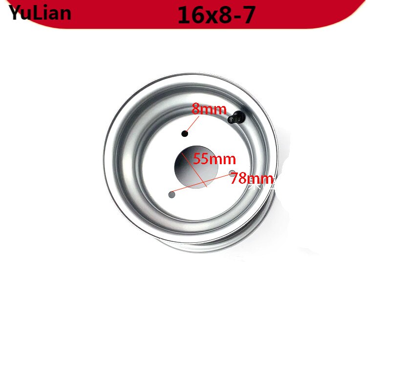 for go kart accessories bull Hummer ATV 7 inch wheel hub 16x8-7 wheel rim steel ring