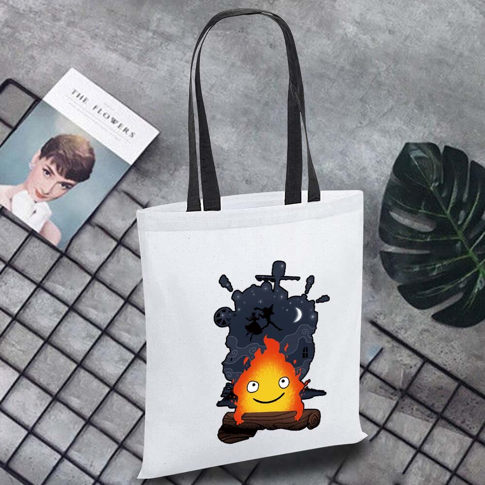 Wilde Ecobag Moeiteloos Canvas Draagtas Japan Patroon Draagbare Vrouwelijke Boodschappentas Dames Schoudertassen: japan029