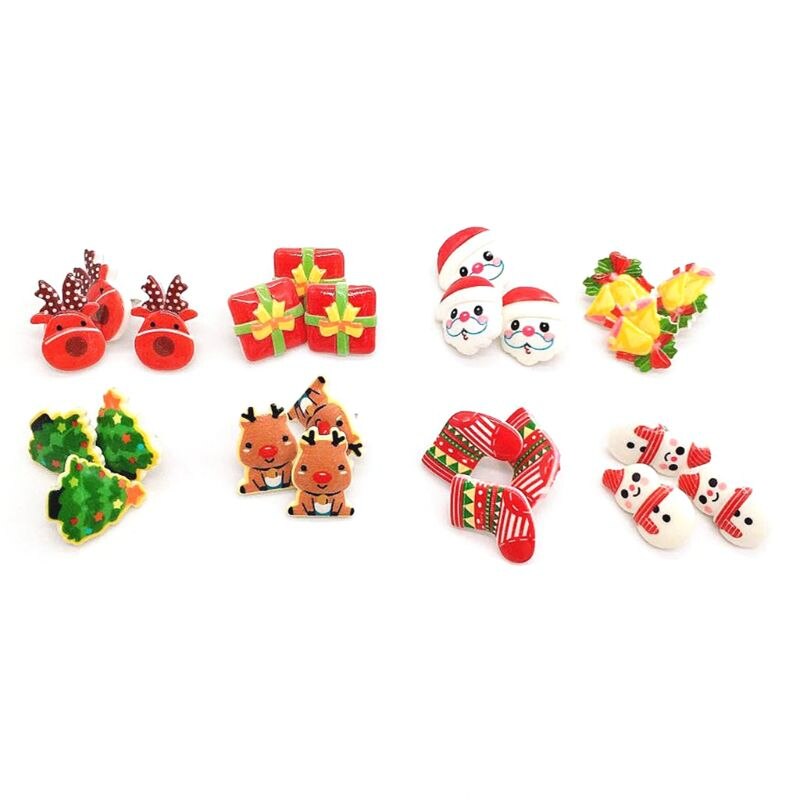 30 Uds. Chinchetas decorativas para mapa, chinchetas para tablero de corcho, escuela, oficina, papelería de dibujos animados, de Navidad