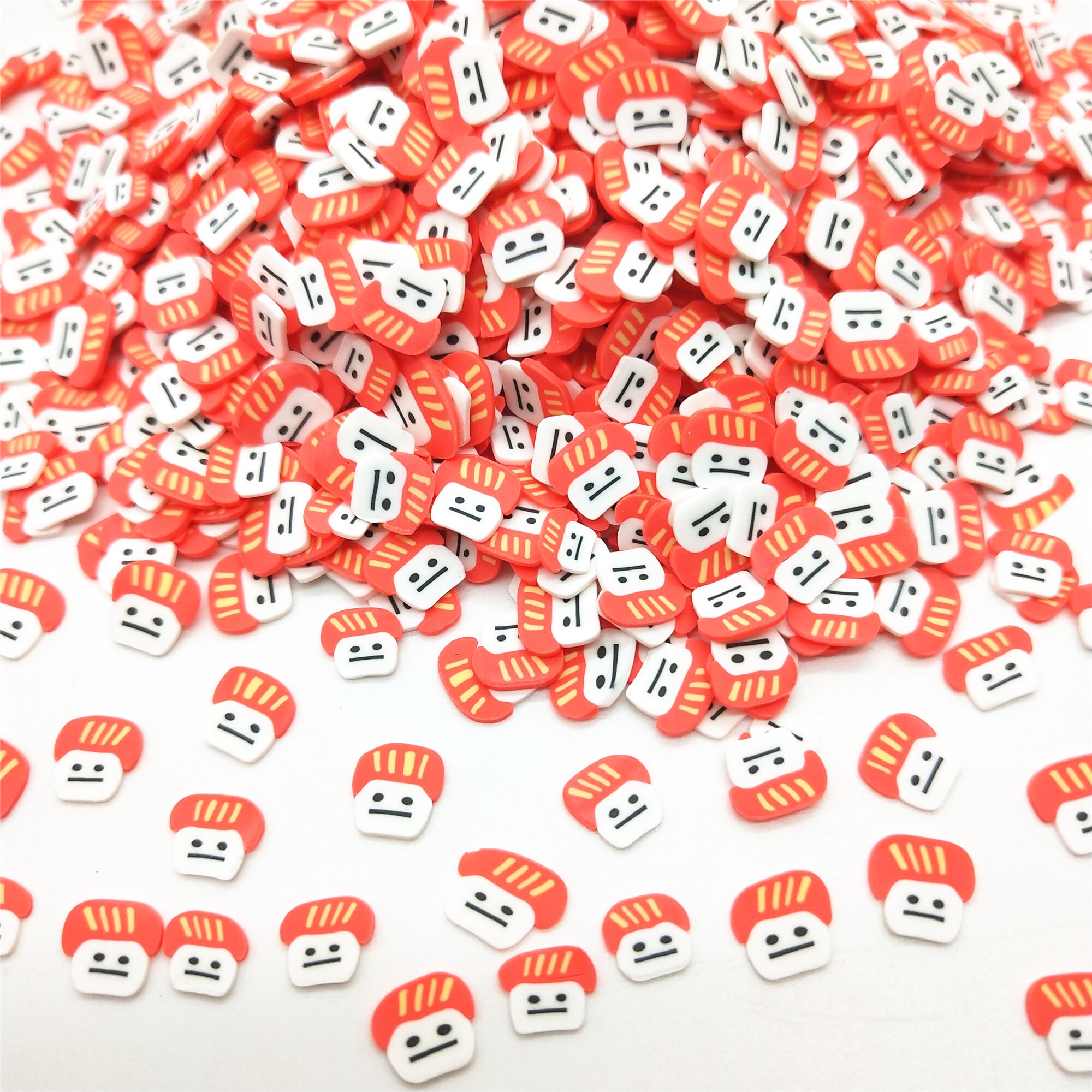 20 g/partia grzyb glina polimerowa dla majsterkowiczów 5mm plastikowe Klei błoto cząstki gliny