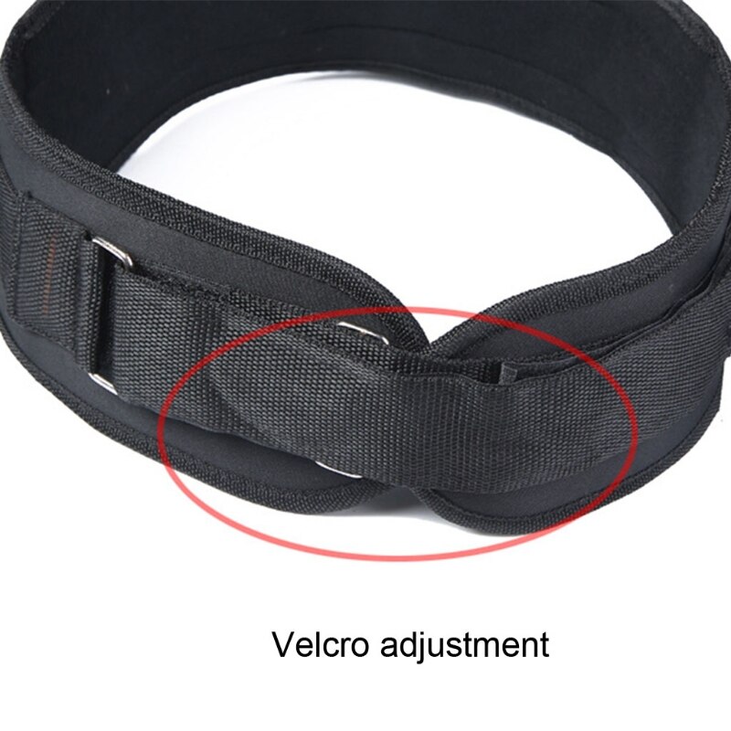 Fitness Pull-up Weighted Dip Resistance Belt Weightlifting Back Support Strap