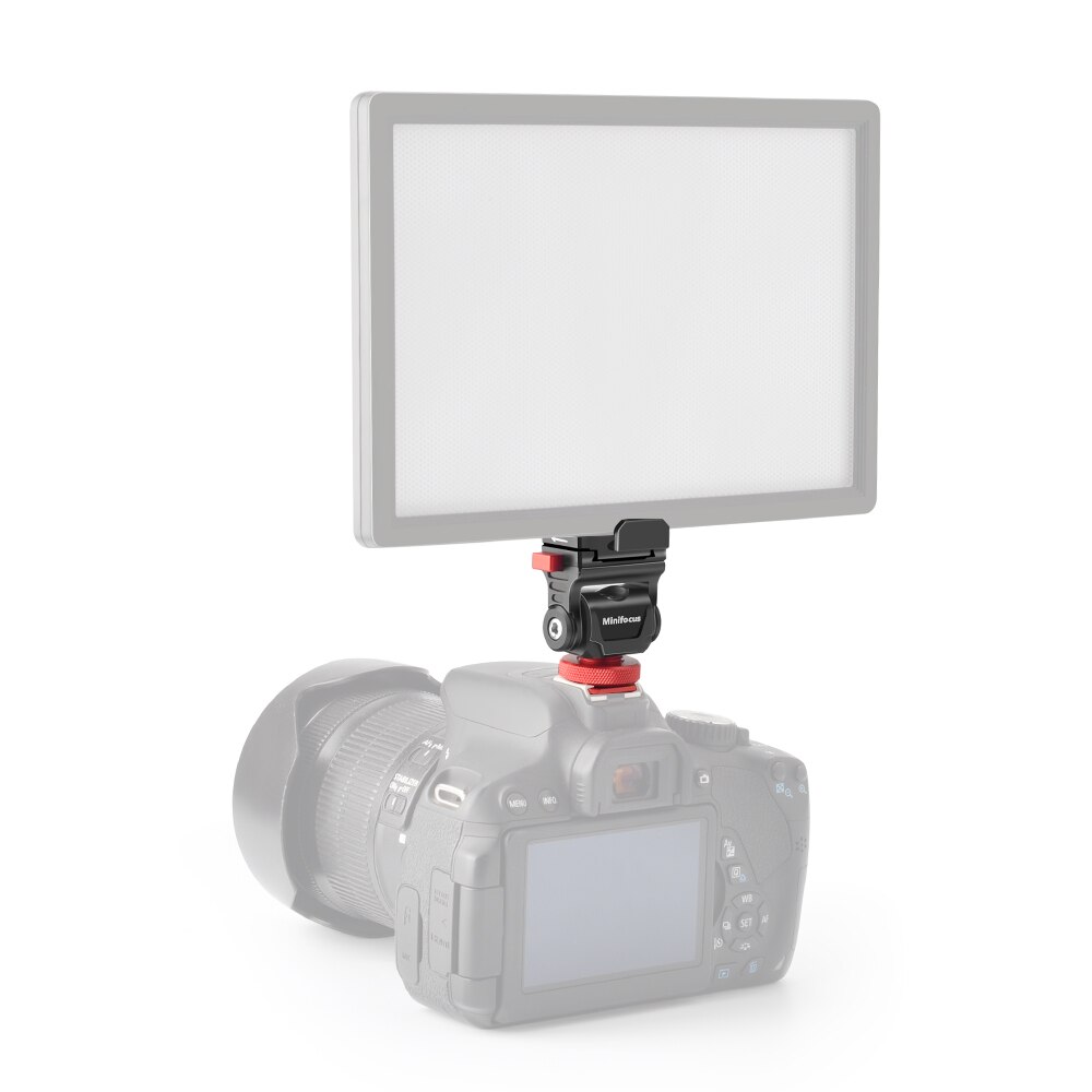 Quick Release Monitor Mount Angle Adjustable Camera Cold Shoe Monitor Bracket 1/4" Slide Plate Video Shooting Accessories