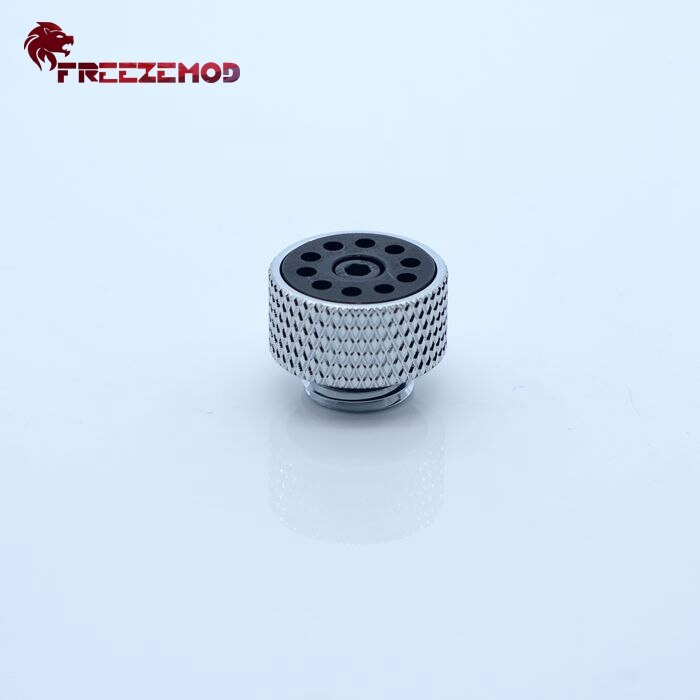 Freezemod adjustable automatic exhaust valve computer pc water cooler fitting water tank silver body. HPQF-S1B