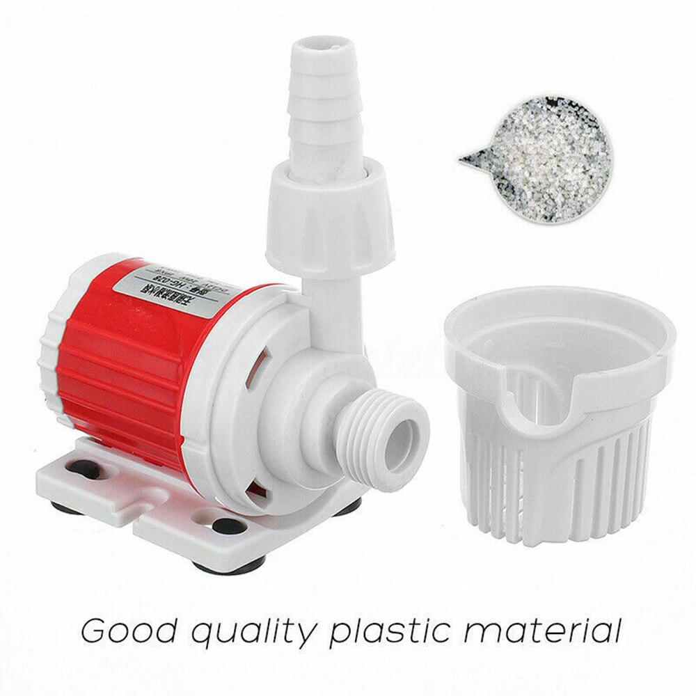 12V 20W Solar Submersible Water Pump Fountain Pump Garden Pond Pool 1100L/H Pump Filter Fish Pond Aquarium Water Pump Tank Foun