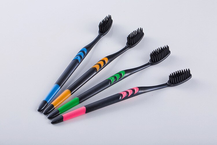 10 Pcs Tandenborstel Ultra Zachte Tandenborstel Bamboe Houtskool Nano Tandenborstel Milieuvriendelijke Tand Tanden Borstel Oral Care