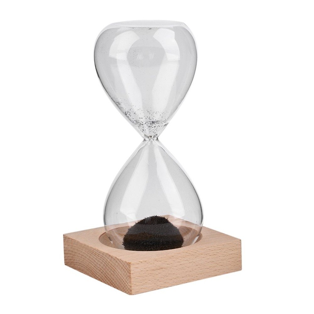1 Minuten Zand Klok Zandloper Decoratieve Handgeblazen Timer Klok Magnetische Ambachten Timer Kerst Woondecoratie Beste