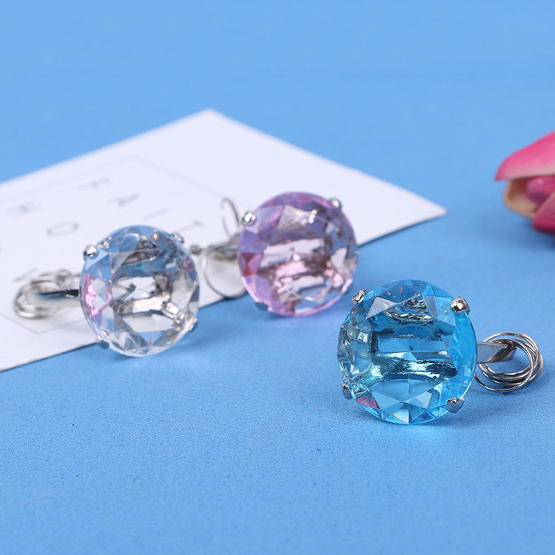 1 st diamant kristall nyckelring bröllop förlovning alla hjärtans dag kristall nyckelring julfest gynnar festliga tillbehör