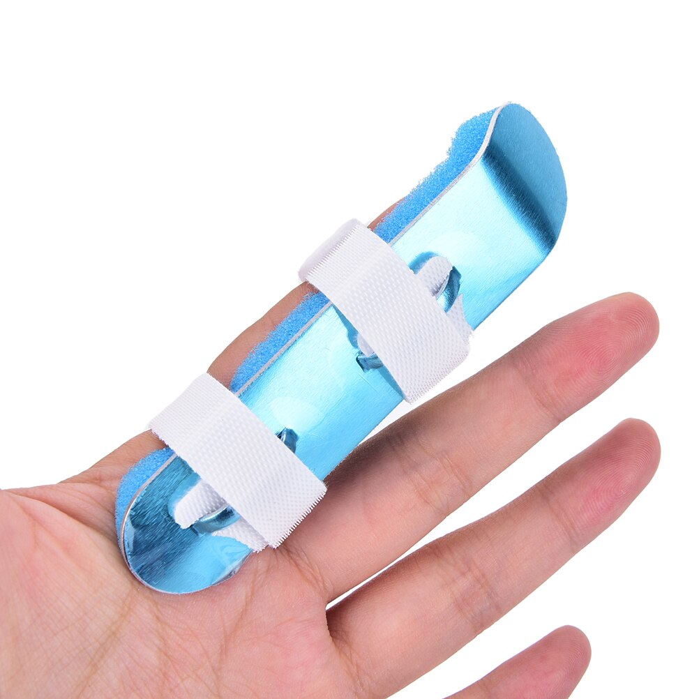 3 Maten Vinger Brace Vinger Protector Pijn Verlichten Aluminium Vinger Mallet Spalk 1Pcs