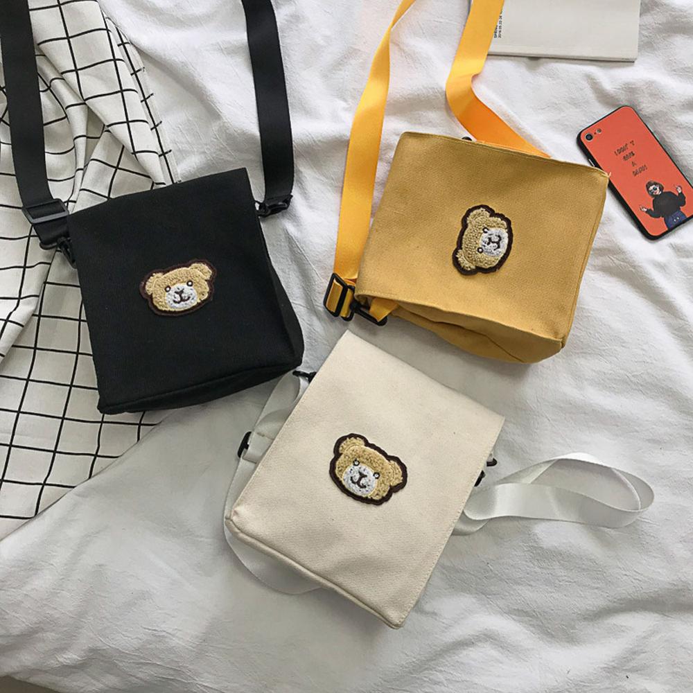 Frauen Nette Quadrat Handtasche Vielseitig Bär Bote Tasche Damen Tasche Brusttasche Schulter Tasche Crossbody Für frauen