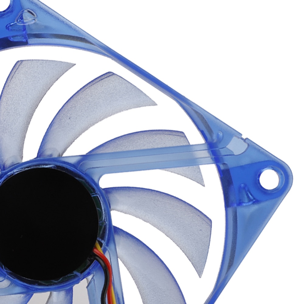 80mm 2 Pin conector ventilador de refrigeración para la caja del ordenador CPU enfriador radiador alto