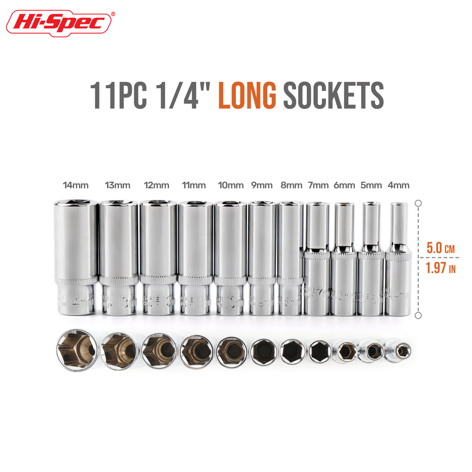 Short Socket 1/4