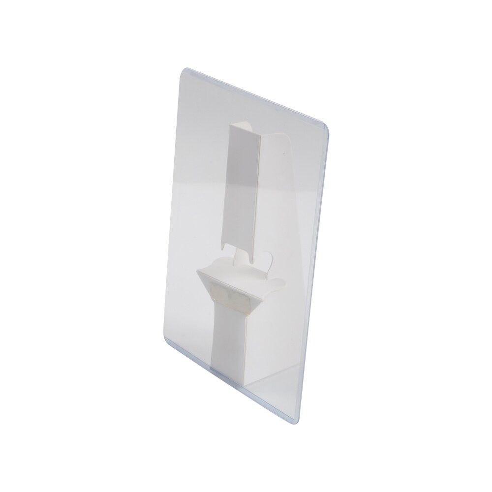 A4 Karton Display Schildersezel Terug Desktop Teken Houder Stand Mouwen Pvc Clear Label Cover Prijskaartje Pouch Ad Banner Frame