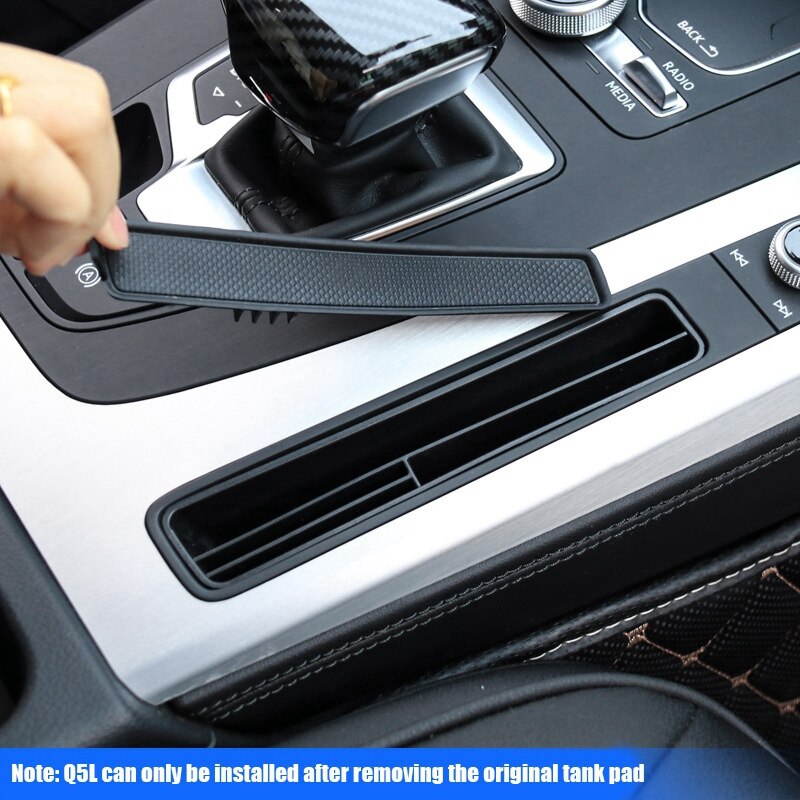 Car Central Gear Buckle Box Storage Box Stowing Tidying for Q5
