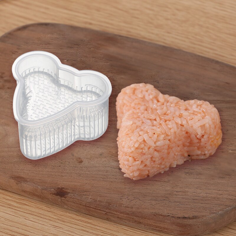 1Pcs Rice Ball Mold Donut Shaped Rice Ball Mold Japanese Round Rice Ball Mold Household DIY Children's Rice Bento Sushi Maker: 01