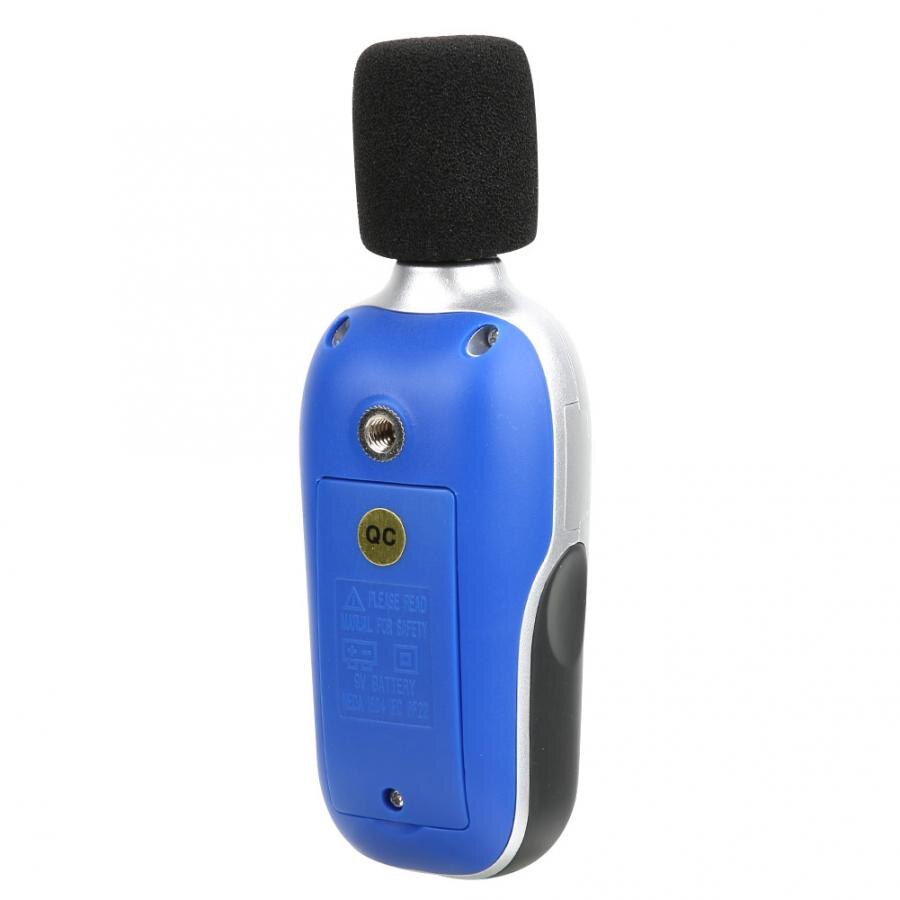 Probador de ruido MT-901A portátil, medidor de nivel de sonido Digital LCD, Detector de ruido, medición de Decibel de datos, 30-130dB
