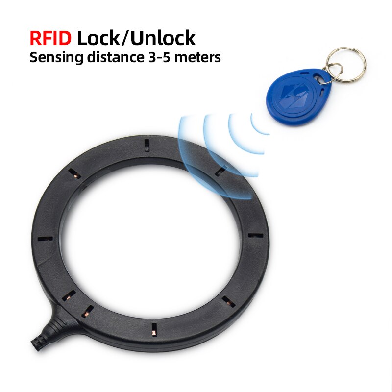 12V Auto Car Alarm One Start Stop Button Engine Push Button RFID Lock Ignition Switch Keyless Entry Starter Antitheft System