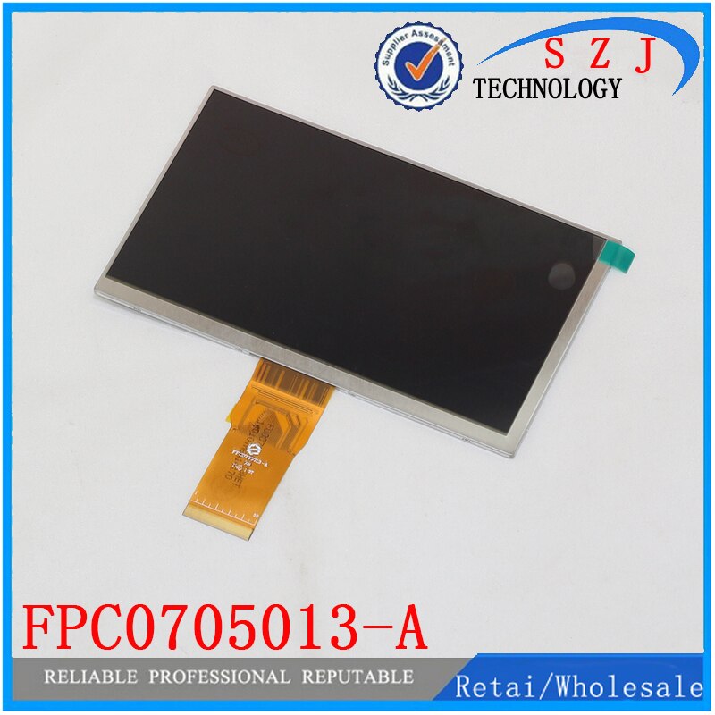 Novo 7 ''polegadas Tablet FPC0705013-A Interno 164*97mm TFT LCD Screen display panel Matrix Digital Substituição Frete Grátis grátis