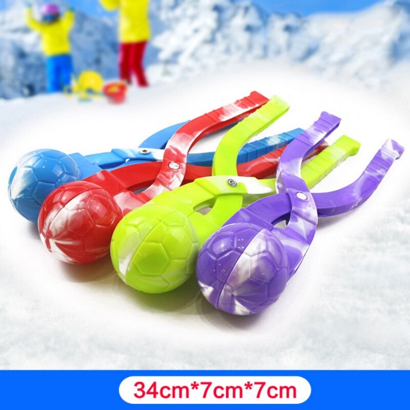 SchöNe Ebene Ente FußBall Schneeball Clip Hersteller freundlicher draussen Winter Schnee Sand bilden Werkzeug Kreative Lustige Sport Für freundlicher