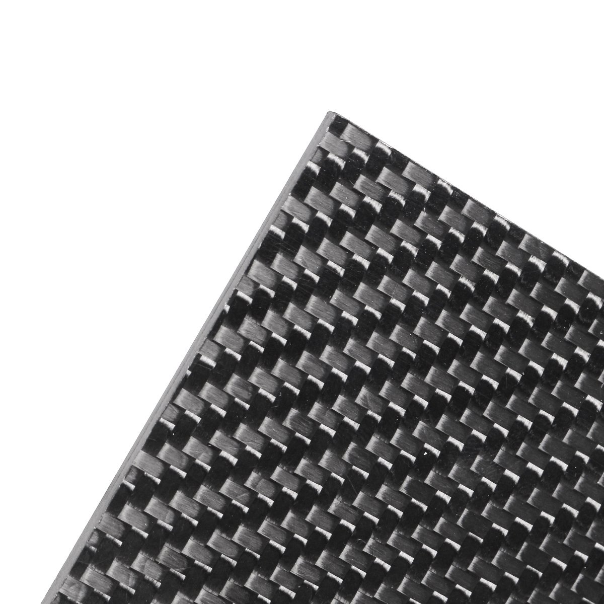 420x250mm 0.5mm 1mm 2mm Thickness Real Carbon Fiber Plate Panel Sheets High Composite Hardness Material For RC