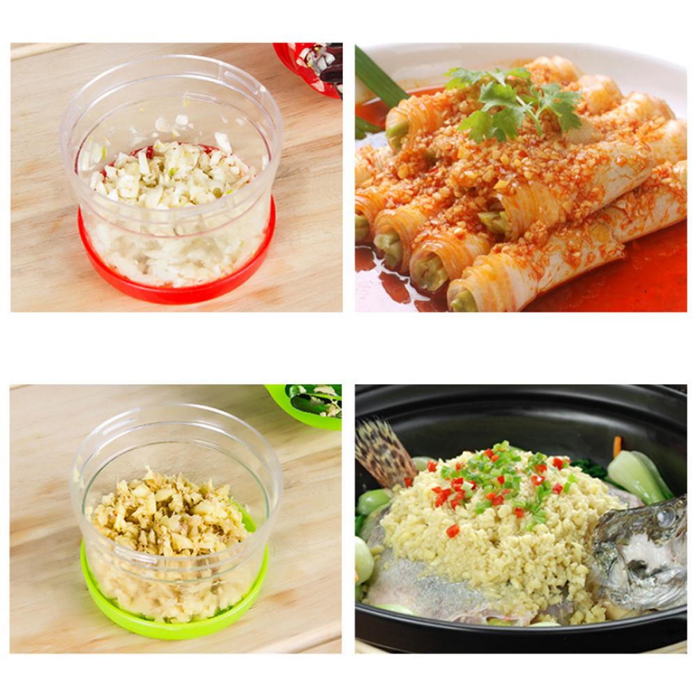 Edelstahl Hand-Gedrückt Gemüse Cutter Lebensmittel Zerhacker Für Schneiden Zwiebel Und Hacken Gemüse Multifunktionale Küche Werkzeug