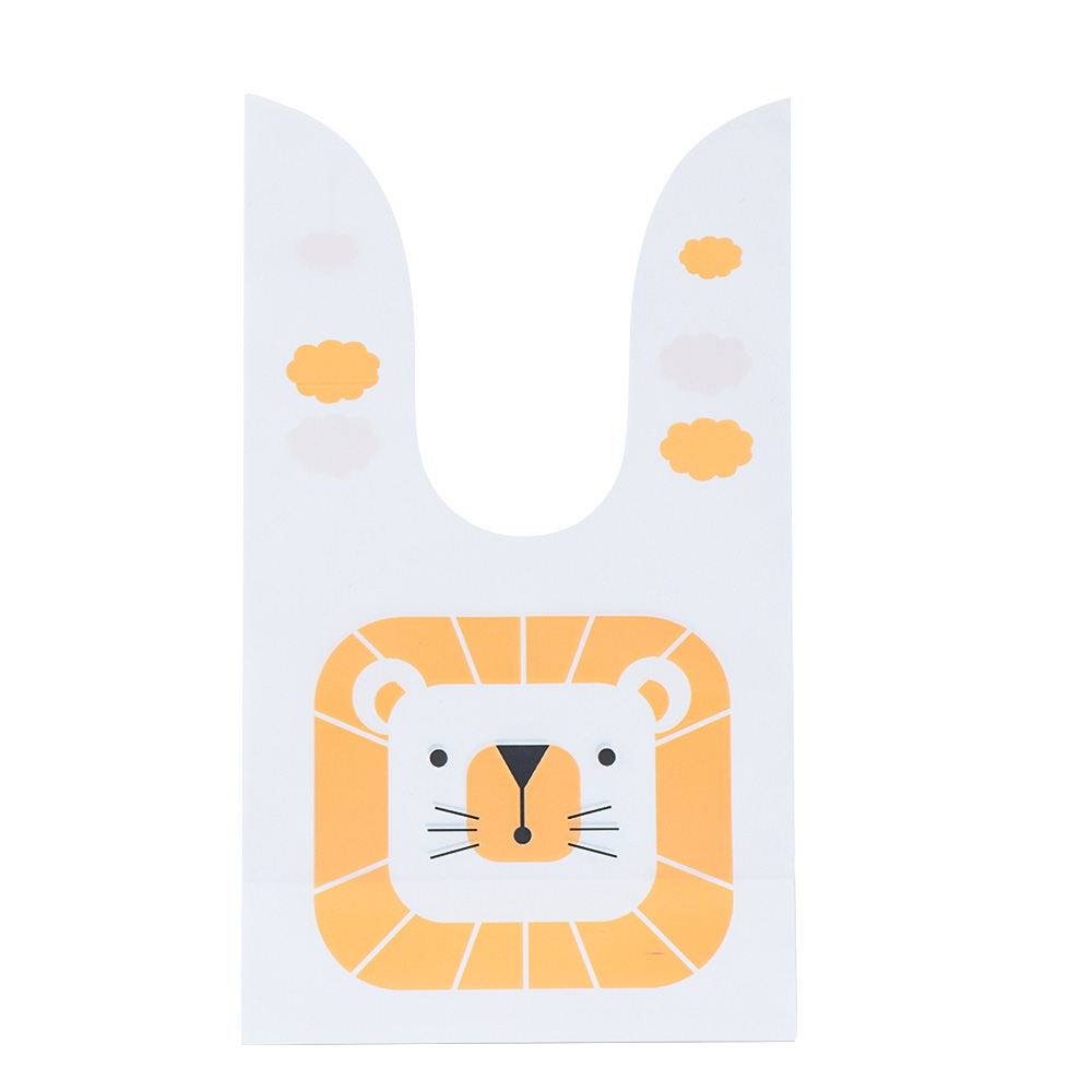 Sachets de biscuits de pâques 10 pièces | Jolis lapins, oreilles de lapin, oreilles de lapin, bonbons Biscuit, emballage , fournitures de fête, décoration mignonne pour stockage de snacks: Style 22