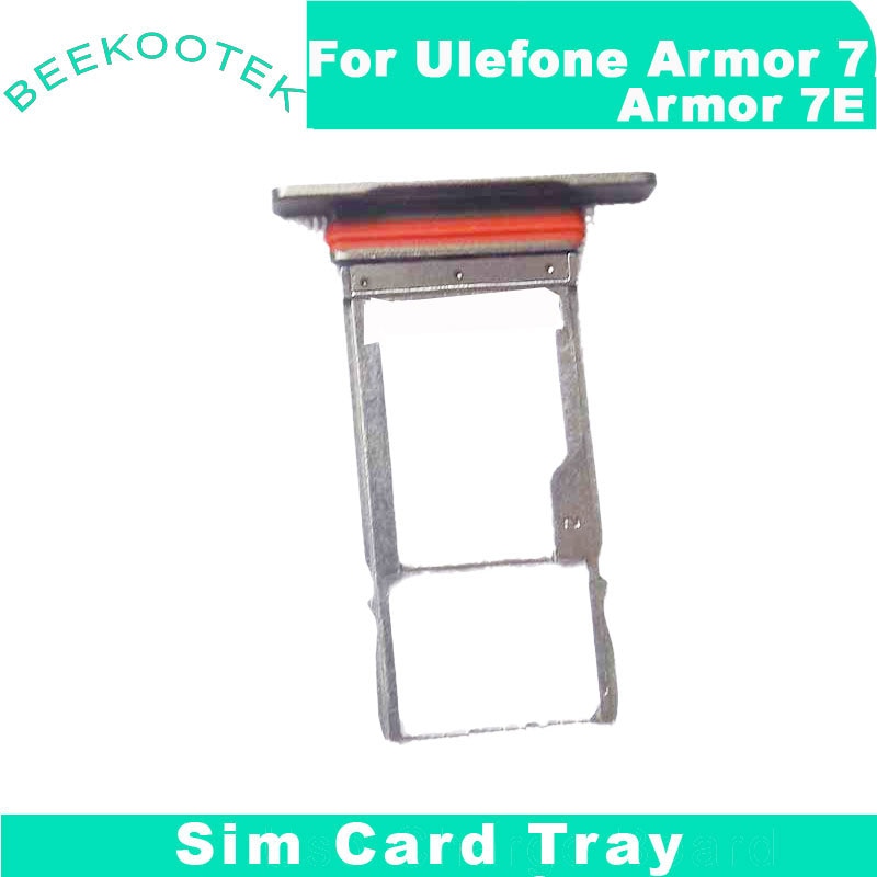 Nwe Originele Ulefone Armor 7 Sim Card Tray Slot Kaarthouder Accessoires Voor Ulefone Armor 7 Sim-kaart Houder Vervanging onderdelen