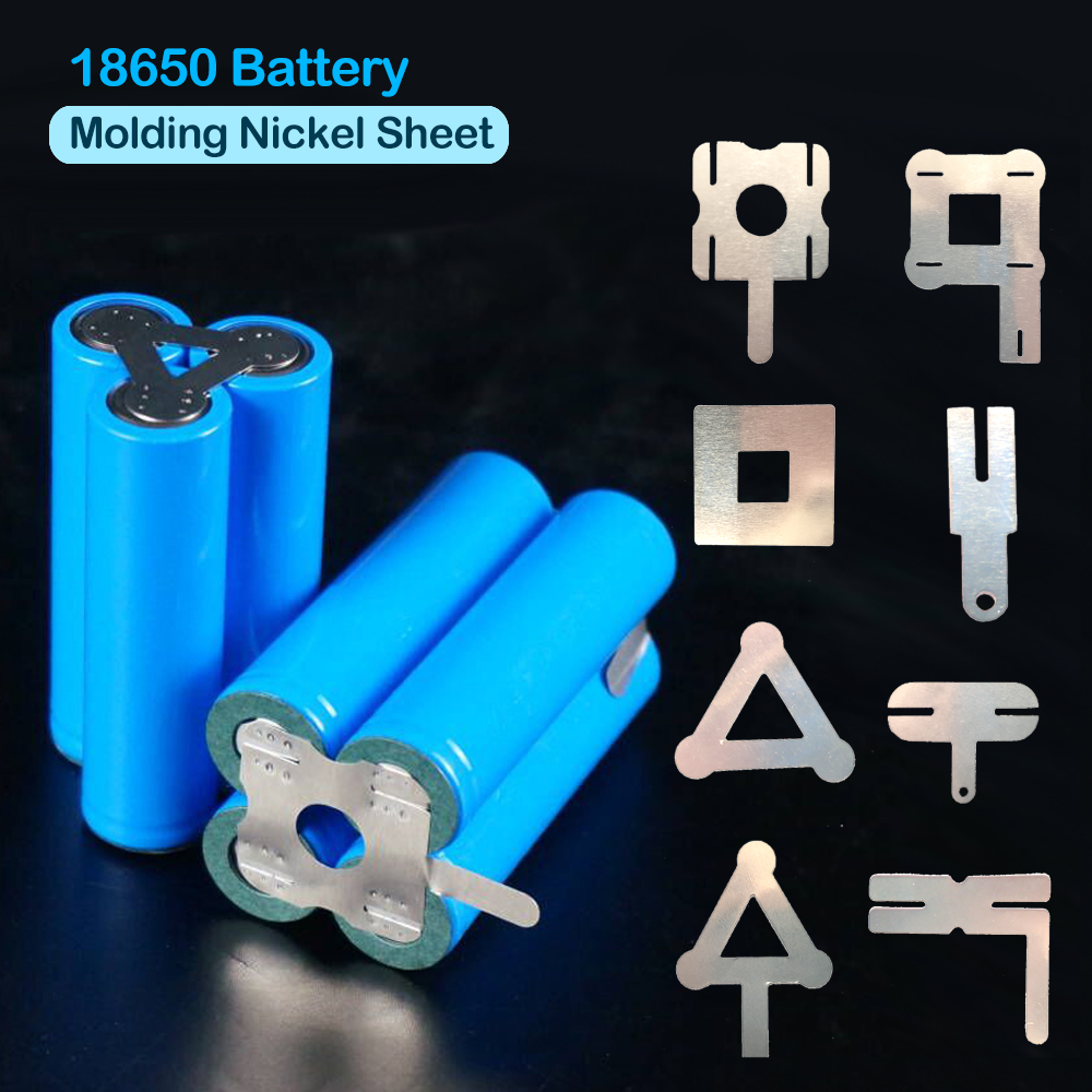 30 stks/pak Nikkel Tape Strip Voor 18650 Batterij 0.12mm Dikte Nikkel Vellen Puntlassen Vernikkeld Connector Lassen Nicke