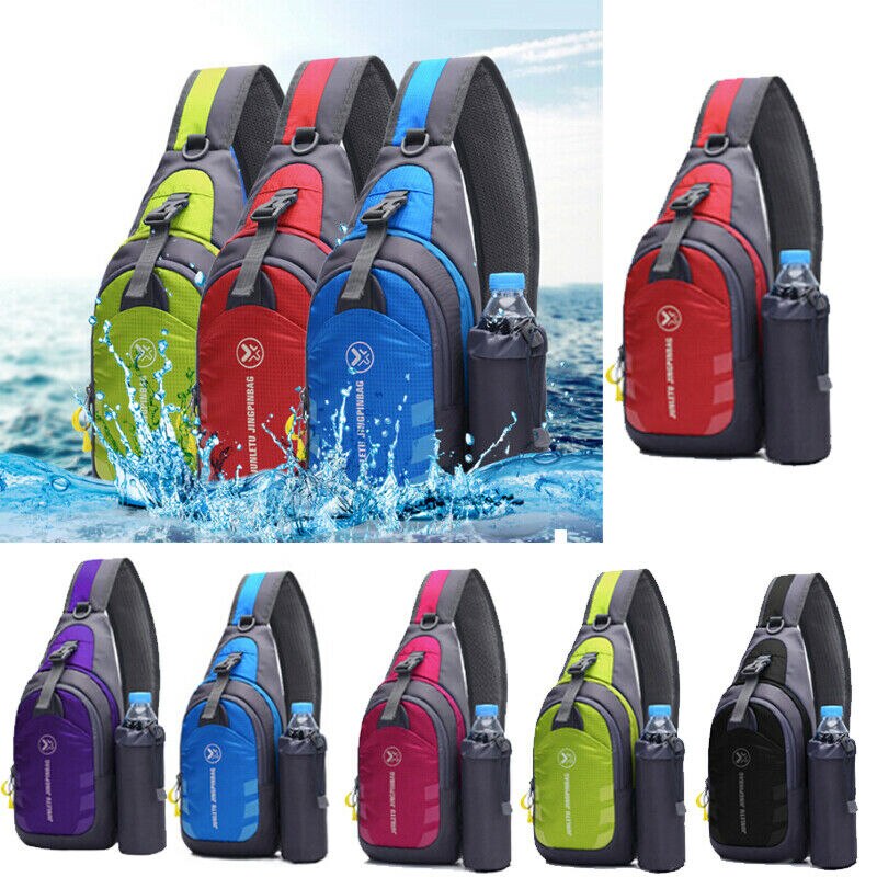 Men Small Sling Bag Anti Theft Backpack Chest Bag Shoulder Fanny Pack Crossbody Travel Sport Mini Bag