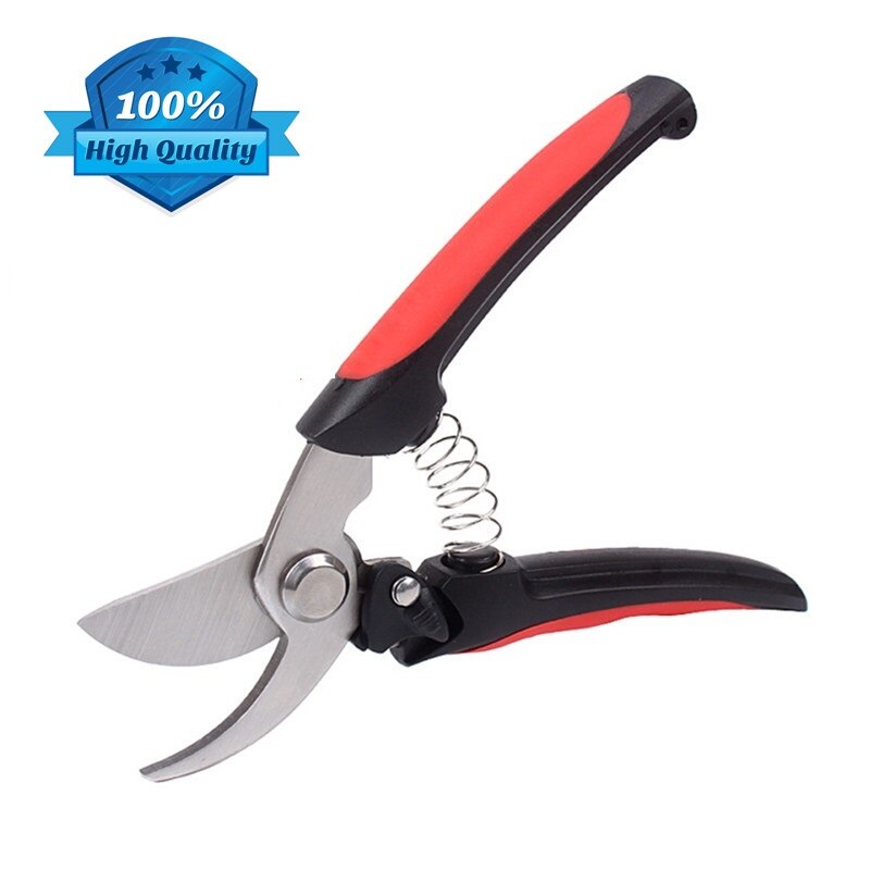 Tijera de podar de jardinería de tijera planta Trim horticultura sometido corte tijeras de poda arbusto herramienta de jardín Bypass huerto de podar: A