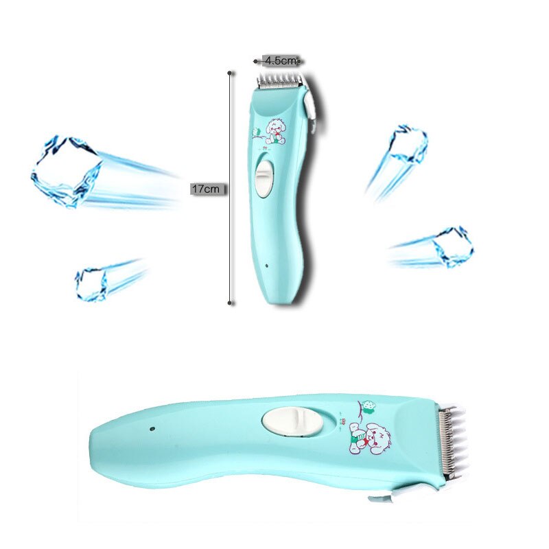 Baby Tondeuse Elektrische Tondeuse Usb Baby Scheerapparaat Snijden Babyverzorging Snijden Remover Oplaadbare Rustig Kids Haar Knippen