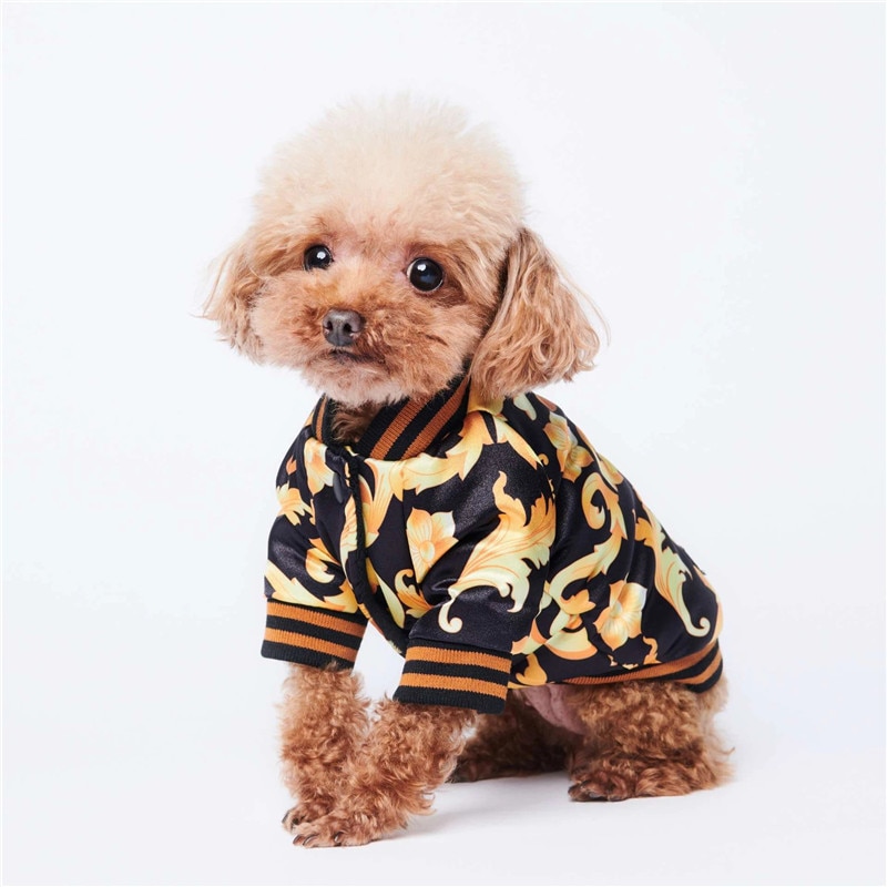 S-3XL ubrania dla psów buldog francuski kurtka dla małych psów płaszcz odzież dla zwierząt Puppy Winter Keep Warm Outdoor Yorkies sweter Products
