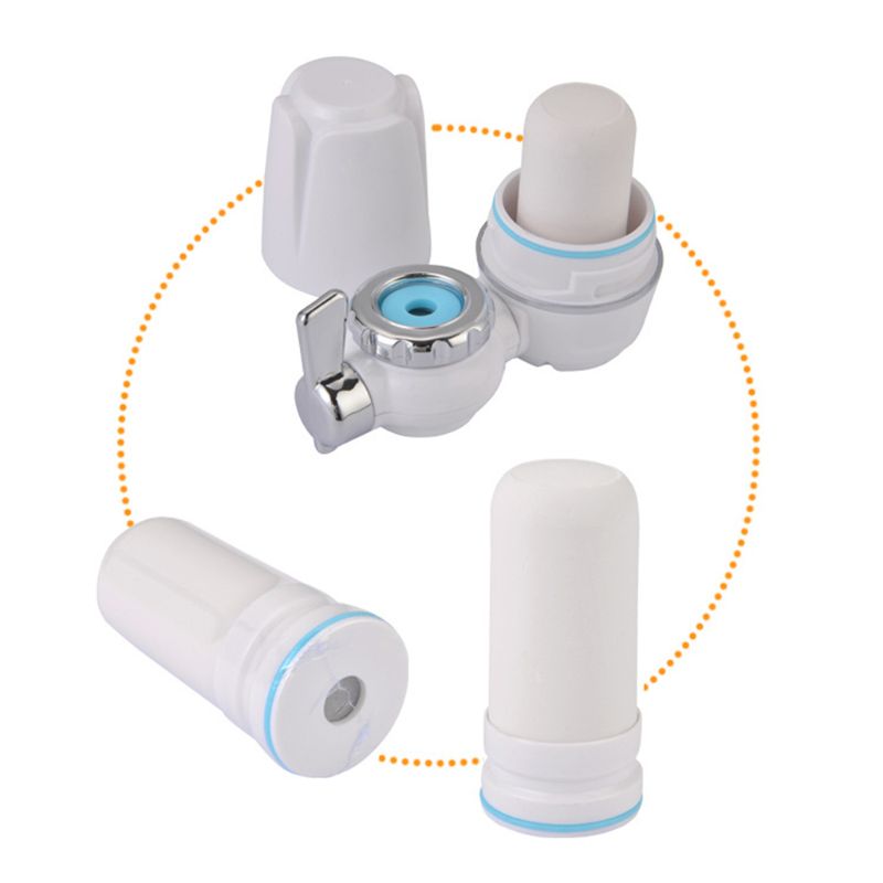 Filtre à eau purificateur lavable percolateur en céramique pour la maison cuisine robinet d'eau robinet rouille bactéries outils d'élimination U1JE