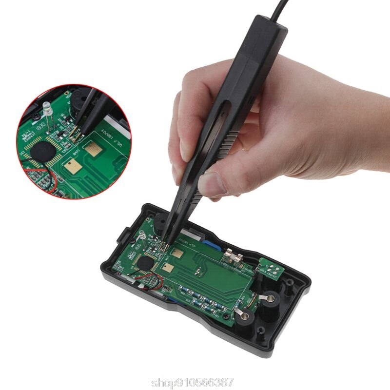 Pinza de prueba SMD para condensador multímetro de resistencia N12 20,