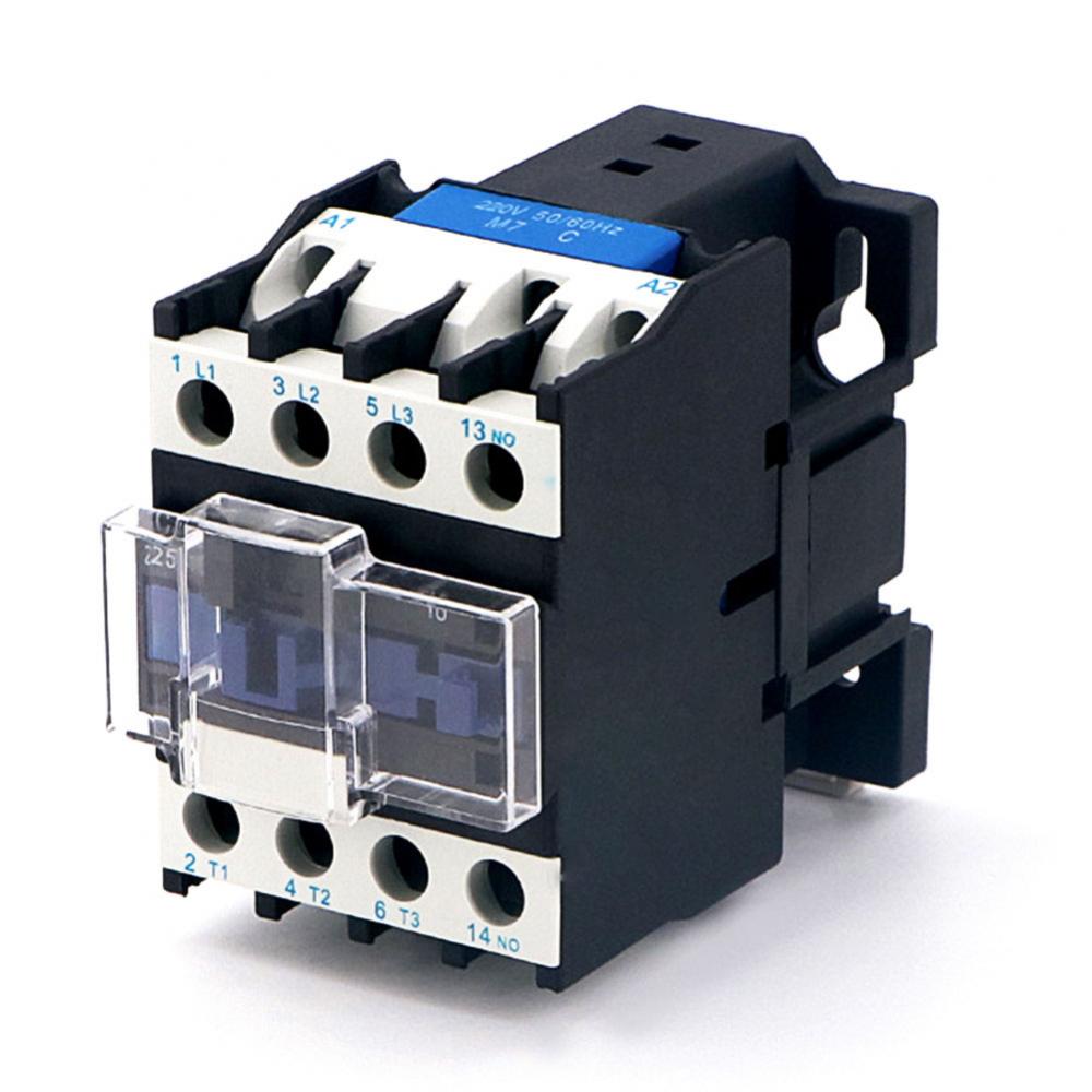 CJX2-2510 Duurzaam Elektromagnetische Schakelaar 3 Fase 3-Pole Zilver Contact 24-380V 50/60Hz Din rail Gemonteerd Relais Ac Schakelaar: 36V