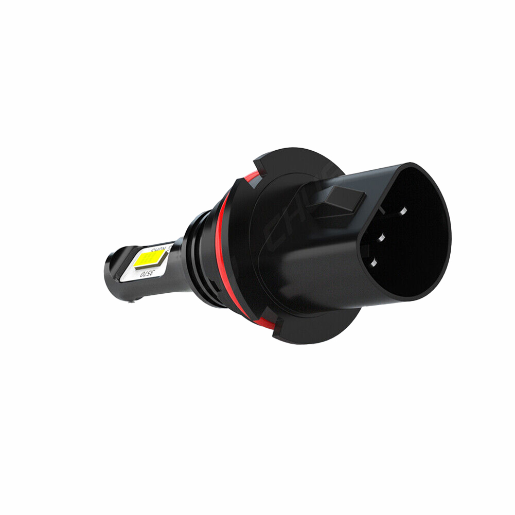 2pcs 9007 HB5 CSP LED Headlight Bulbs Conversion Kit High Low Beam 6000K Super White Headlight Automobiles Accessories