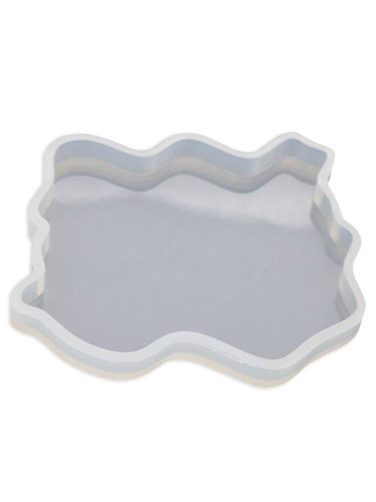 Tee itse silikoni läpinäkyvä kristalli epoksiliima muotti tuhkakuppi lasin joustava valmistus savihartsi korujen valmistustyökalut