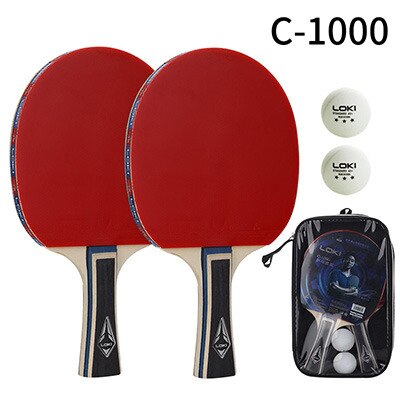 Loki C1000 Ping Pong Racket Set of 2 Pc Table Tenn... – Grandado