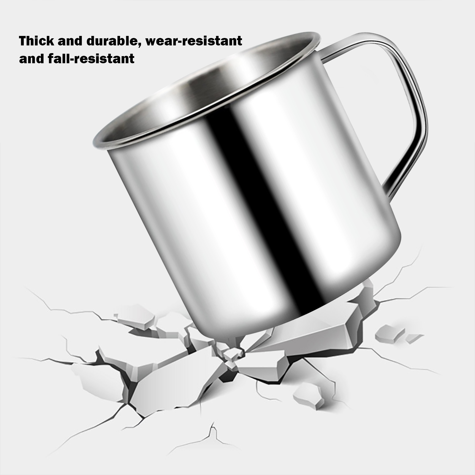 Kaffekrus i rustfrit stål 200ml bærbare termo kop rejse tumbler kaffekande mælk te kopper dobbelt kontor vand krus