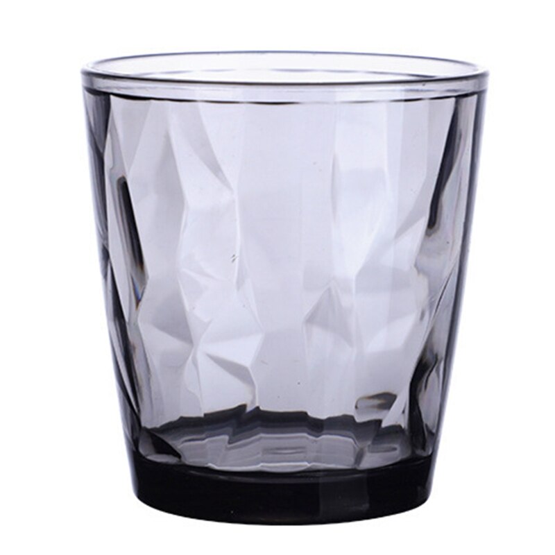 310ML Acrylic Unbreakable Drinking Glasses Water Glass Juice Glasses For Drinking Tea Transparent Kitchen Dining Bar Drinkware: GY